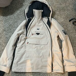 Montec Doom ski snowboard jacket, size medium, color tan